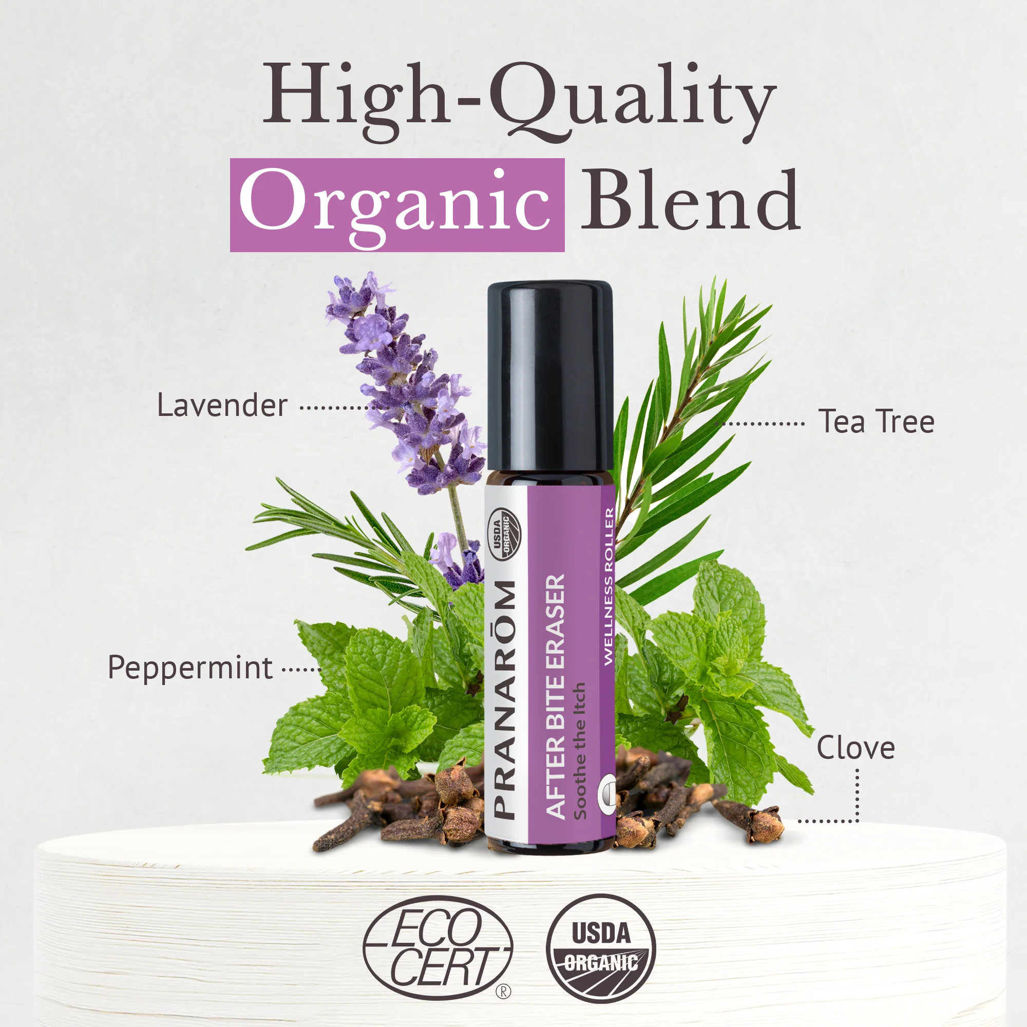After Bite Eraser Roller Essential Oil Wellness Blend - Bio - Image 3