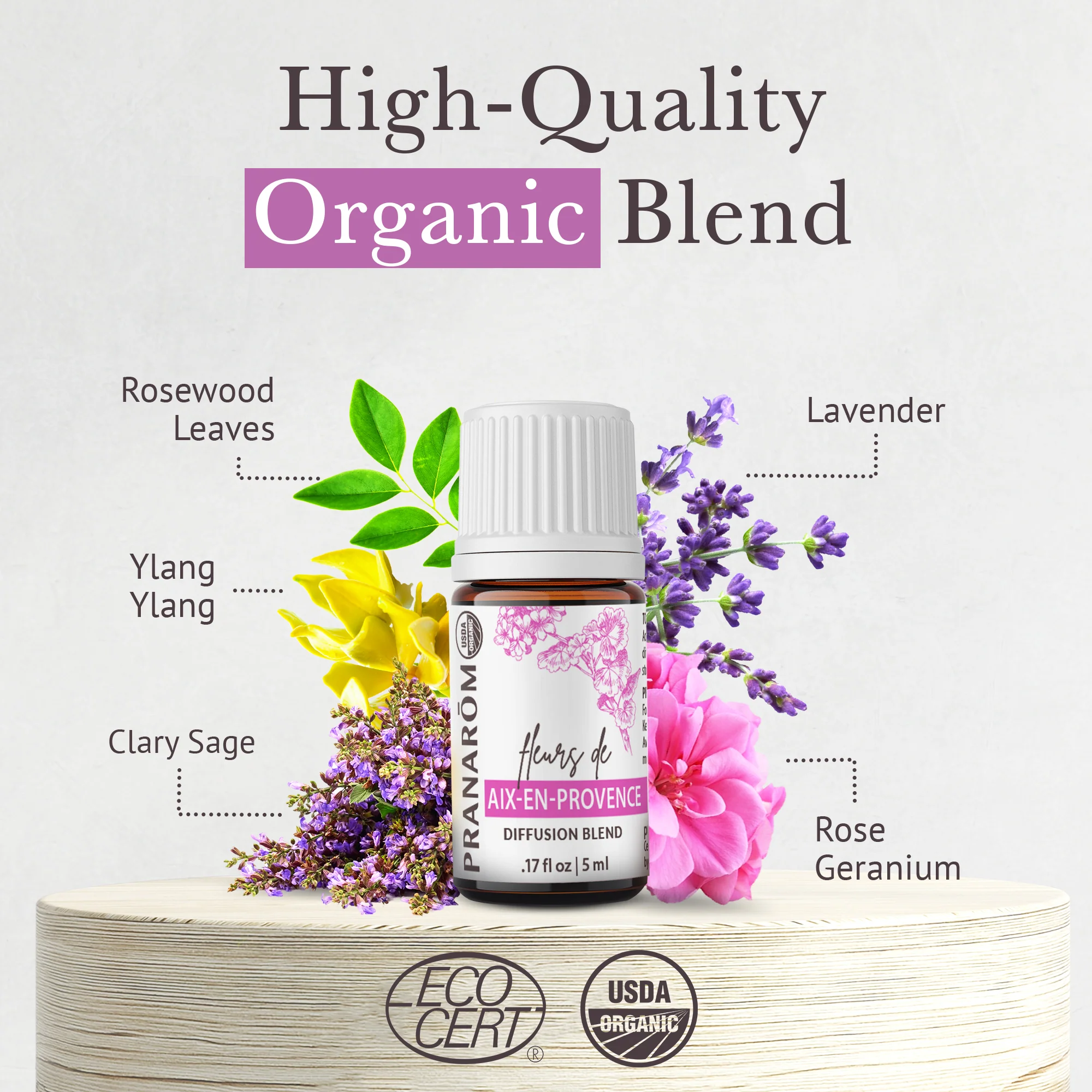 Aix-en-Provence Essential Oil Diffusion Blend - Bio - Image 3