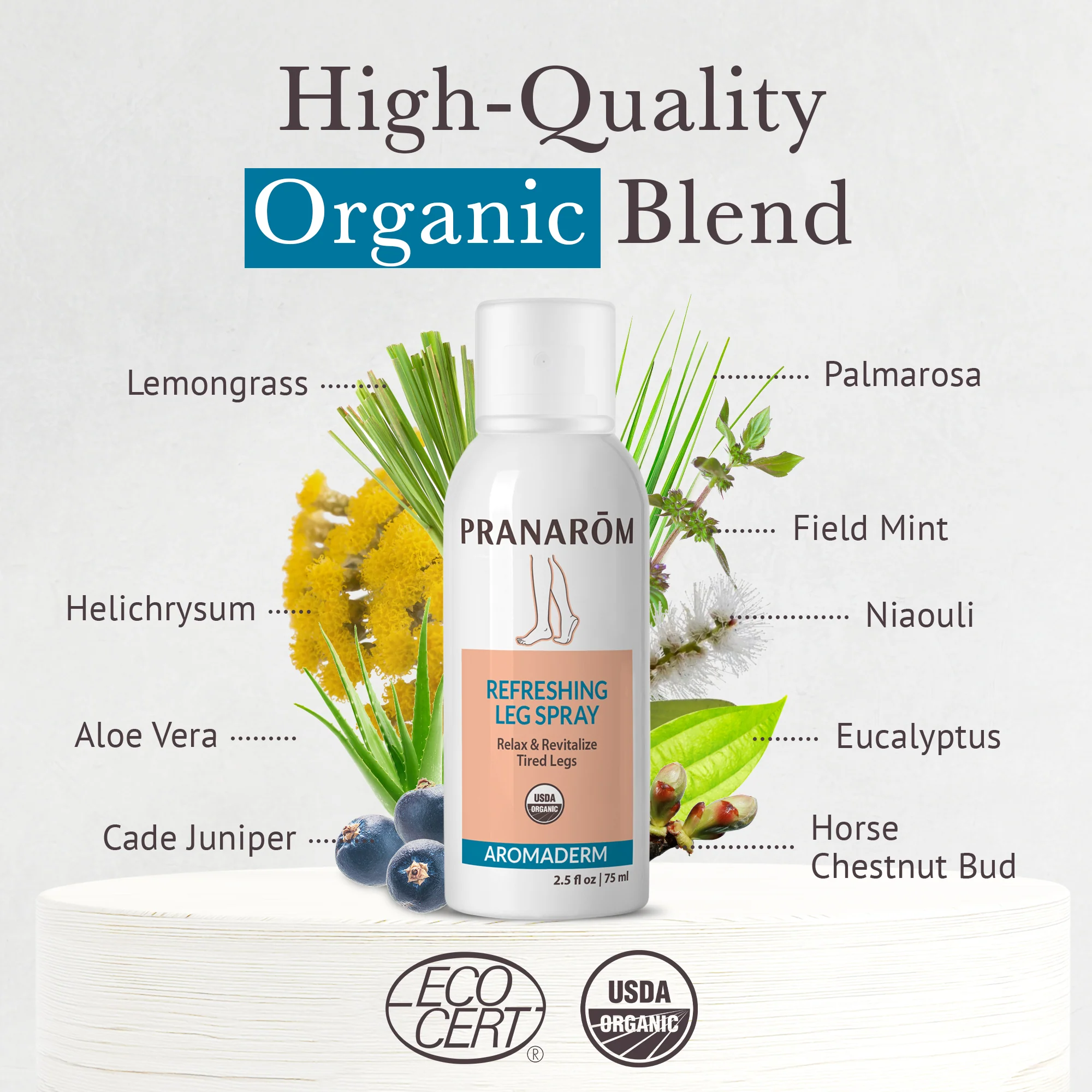 Aromaderm Refreshing Leg Spray - Image 3
