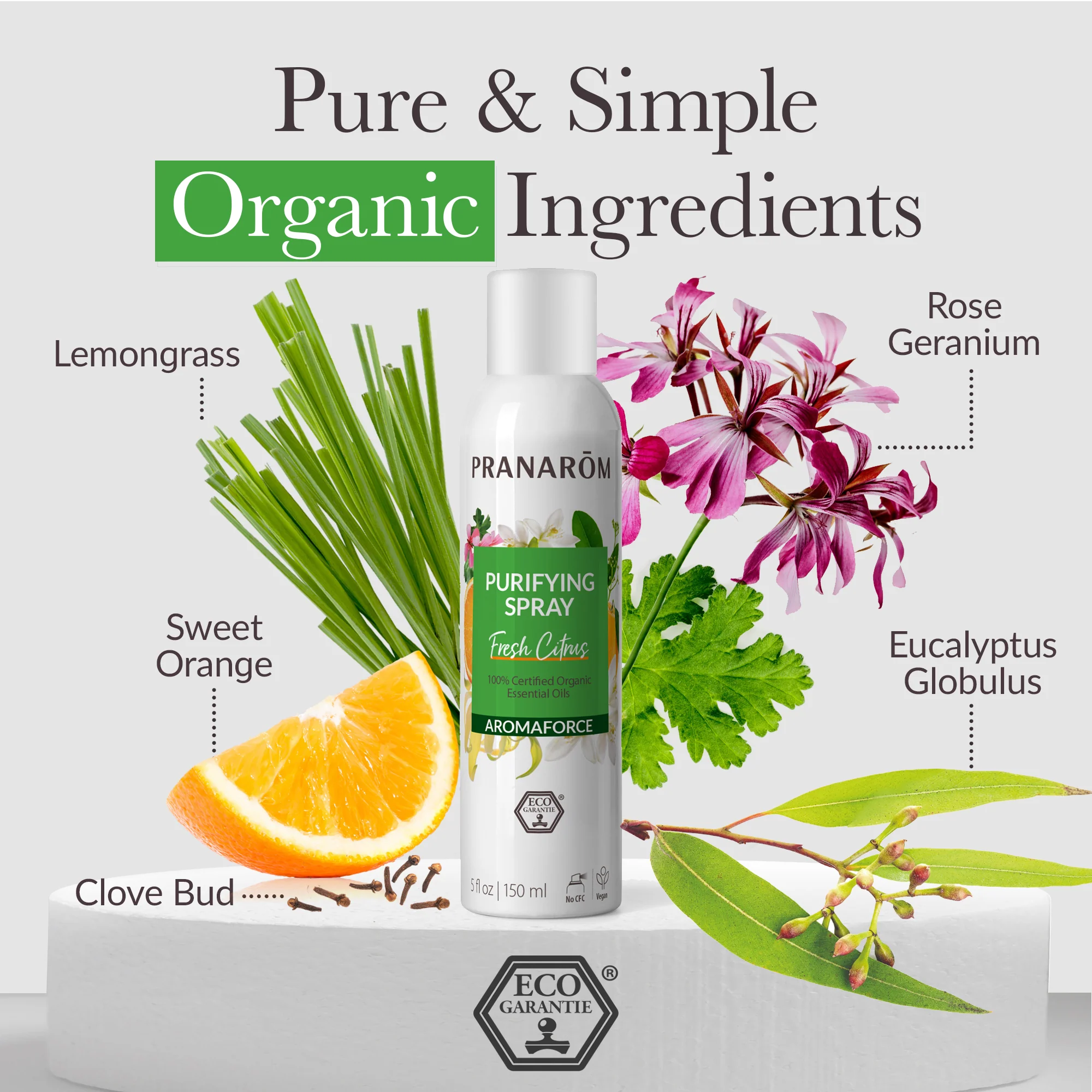 Aromaforce Fresh Citrus Purifying Spray - Bio - Image 3