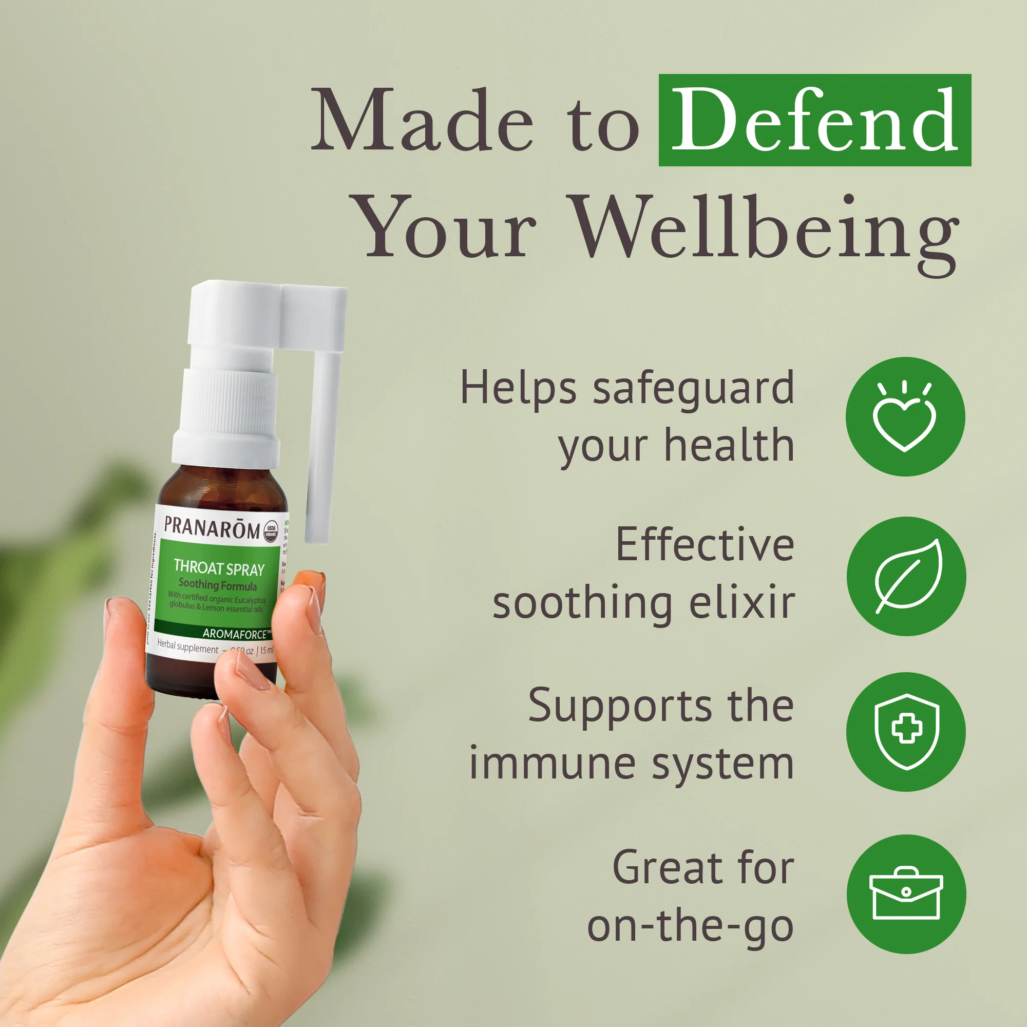 Aromaforce Throat Spray - Bio - Image 4