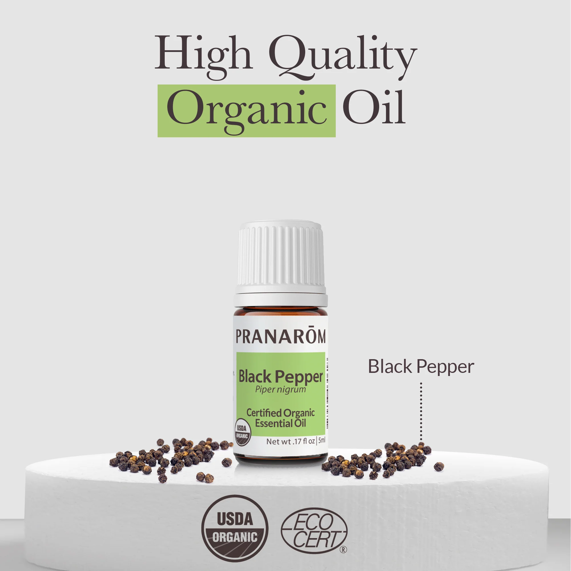 Black Pepper Essential Oil - Bio - Image 3