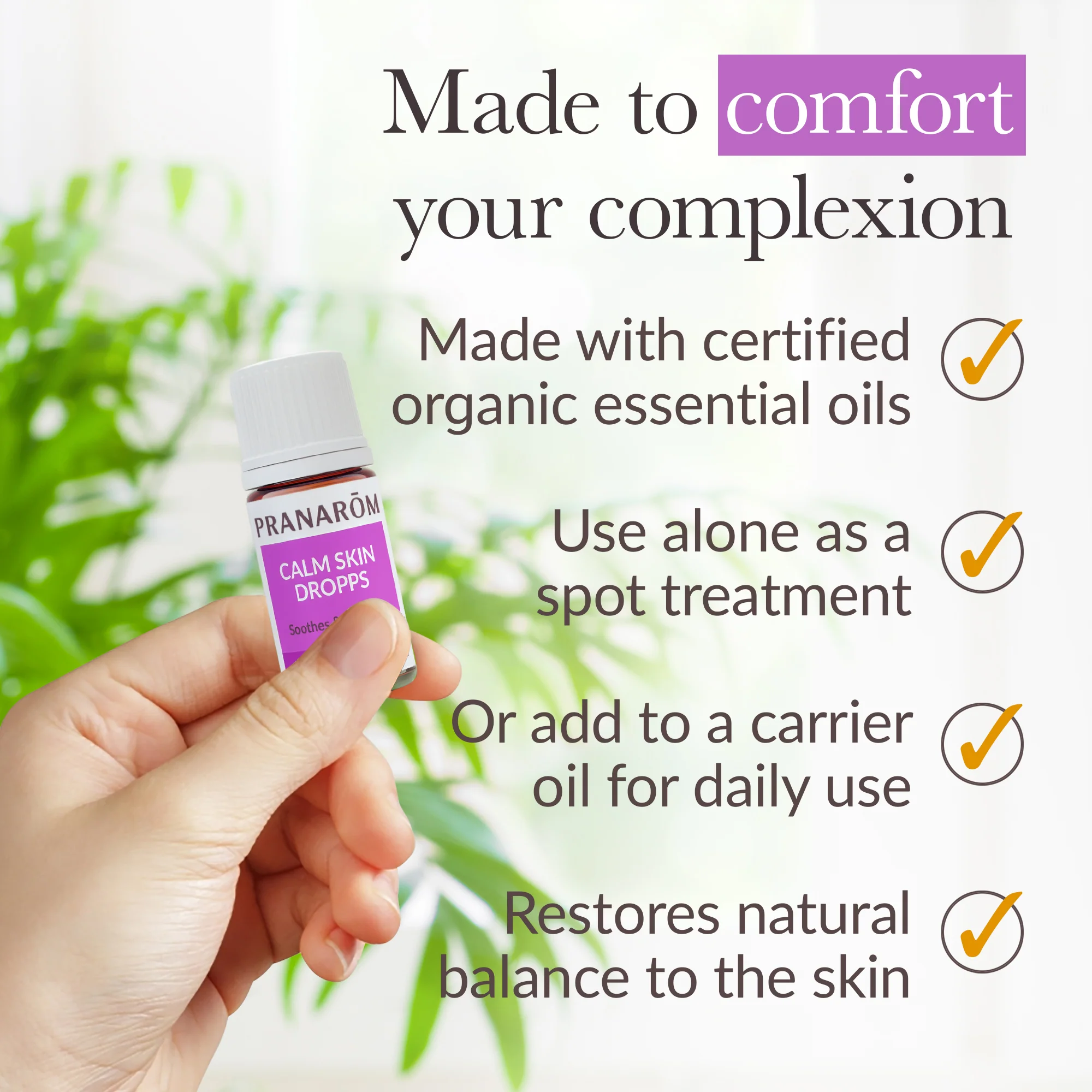 Calm Skin Dropps Essential Oil Wellness Blend - Bio - Image 4