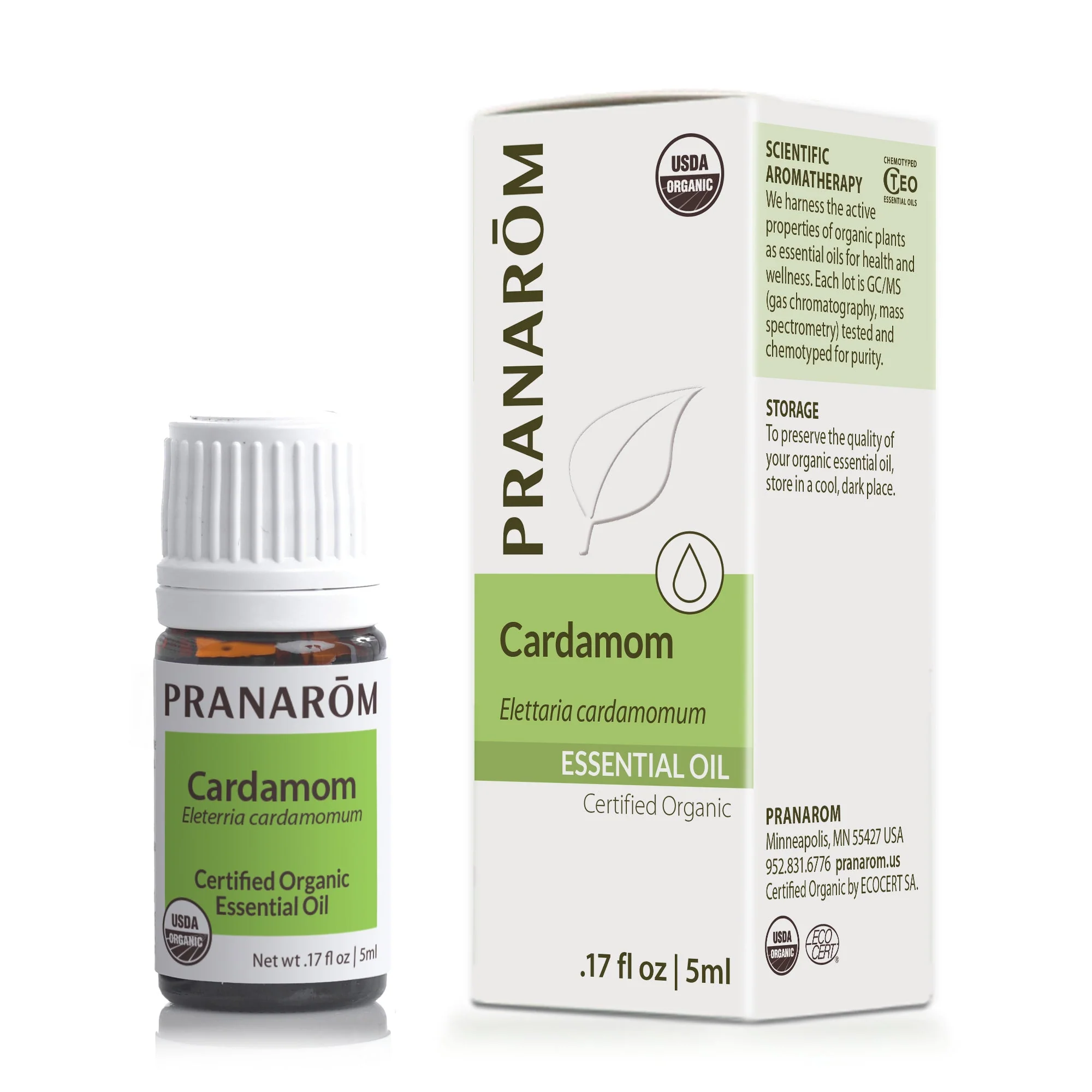 Cardamom Essential Oil - Bio