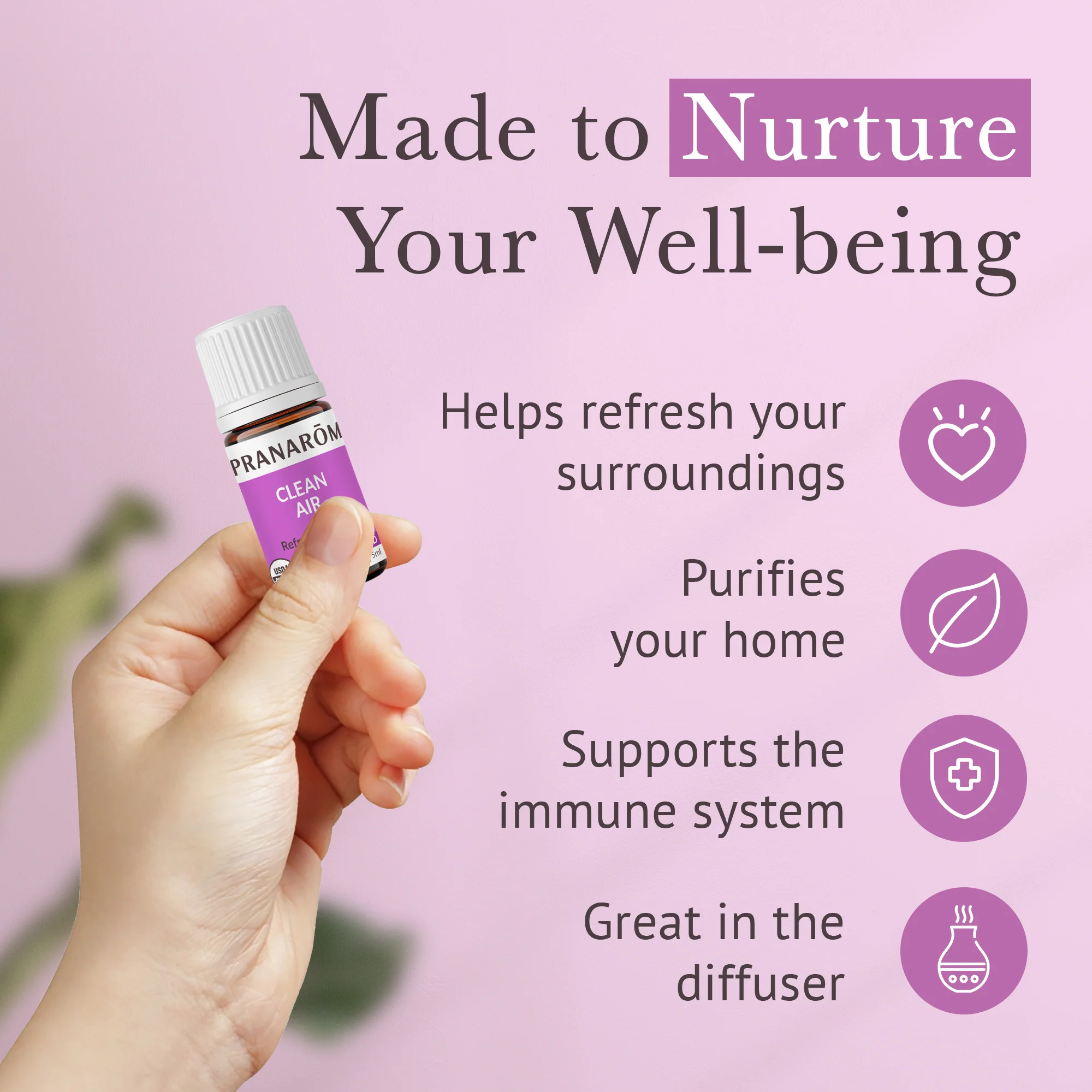 Clean Air Essential Oil Wellness Blend - Bio - Image 3