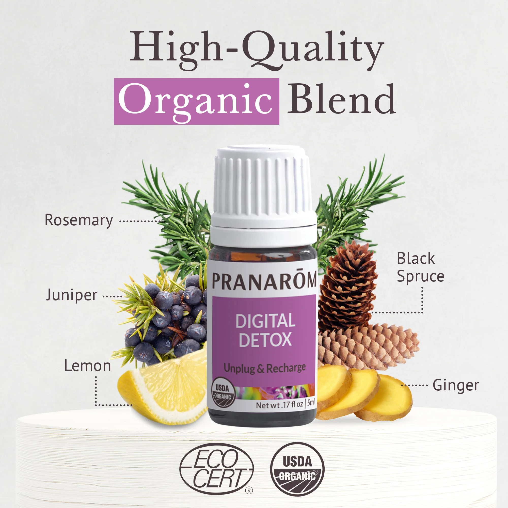 Digital Detox Essential Oil Wellness Blend - Bio - Image 3