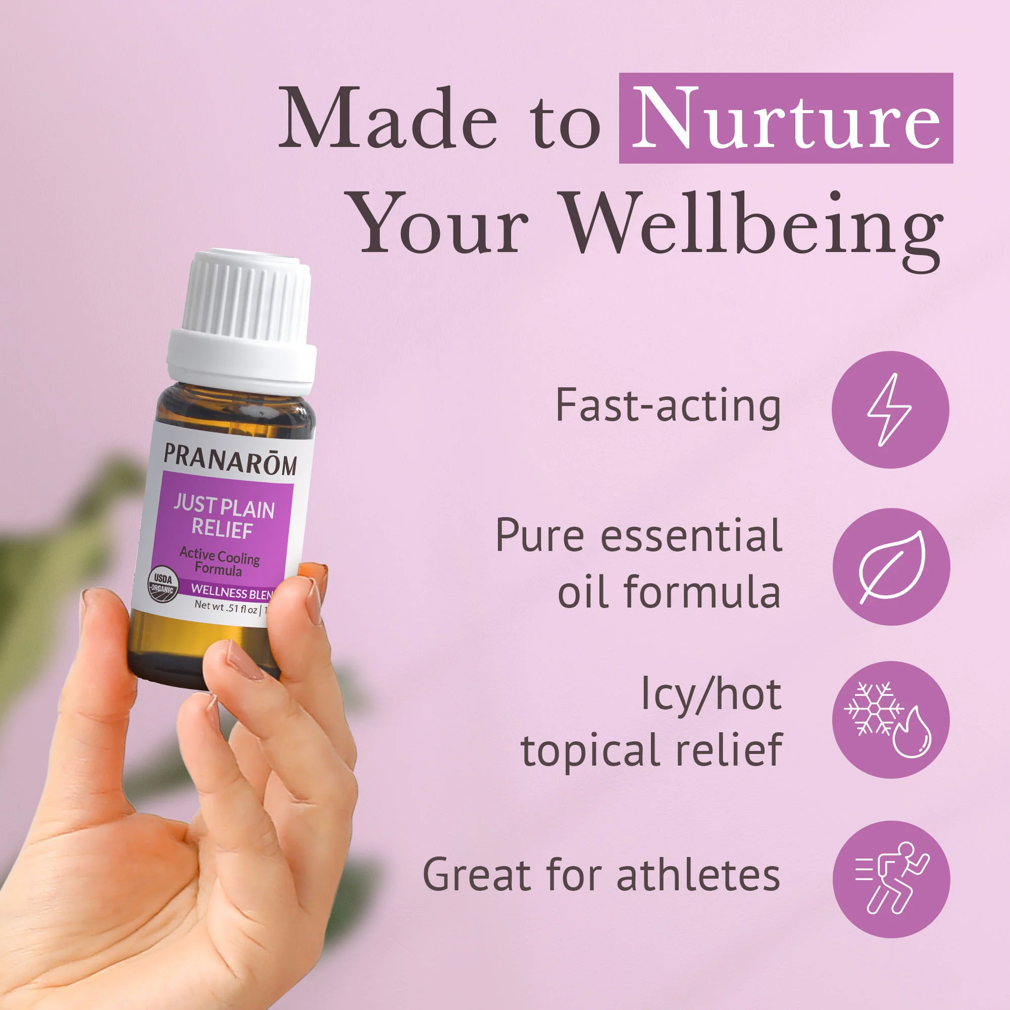 Just Plain Relief Essential Oil Wellness Blend - Bio - Image 4