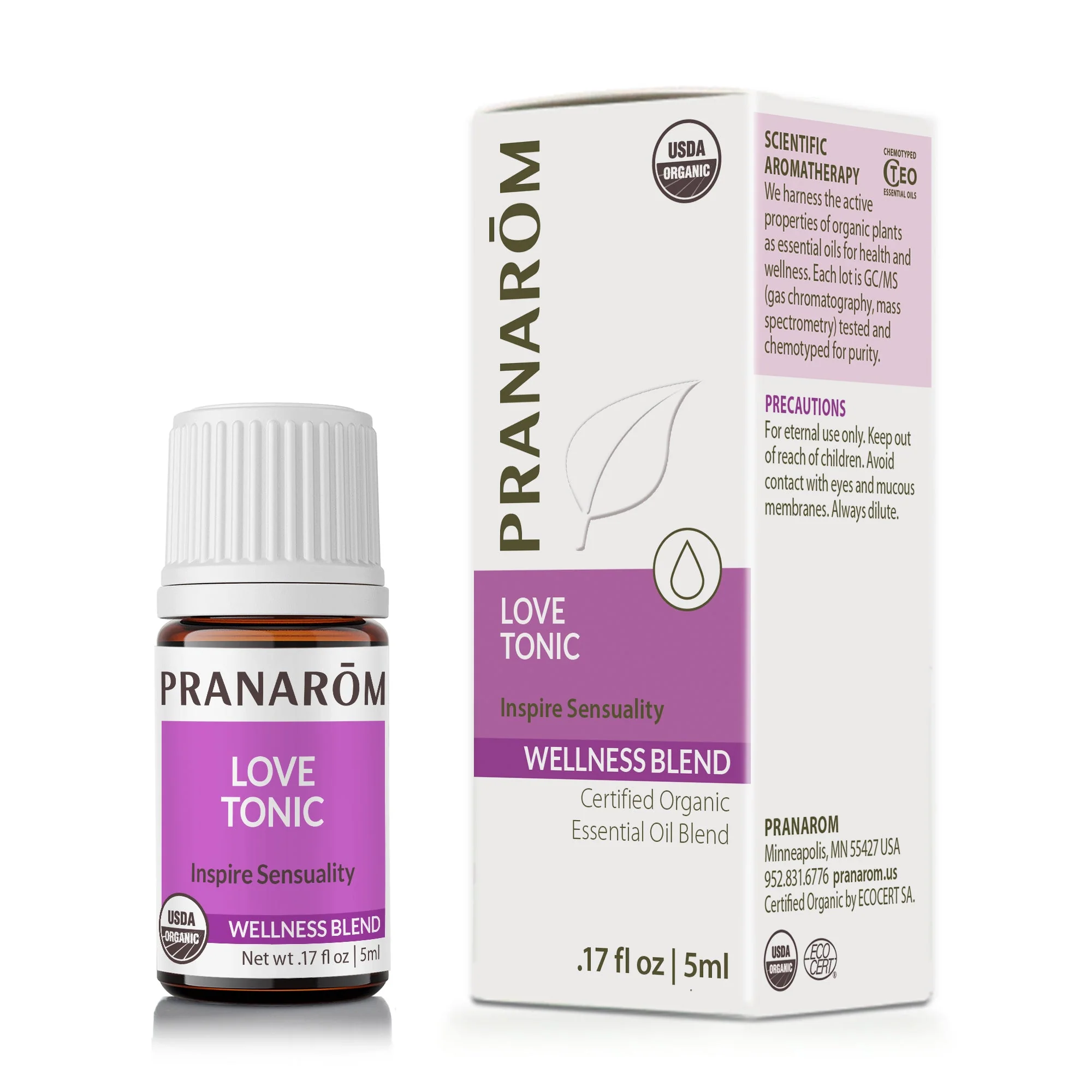 Love Tonic Essential Oil Wellness Blend - Bio