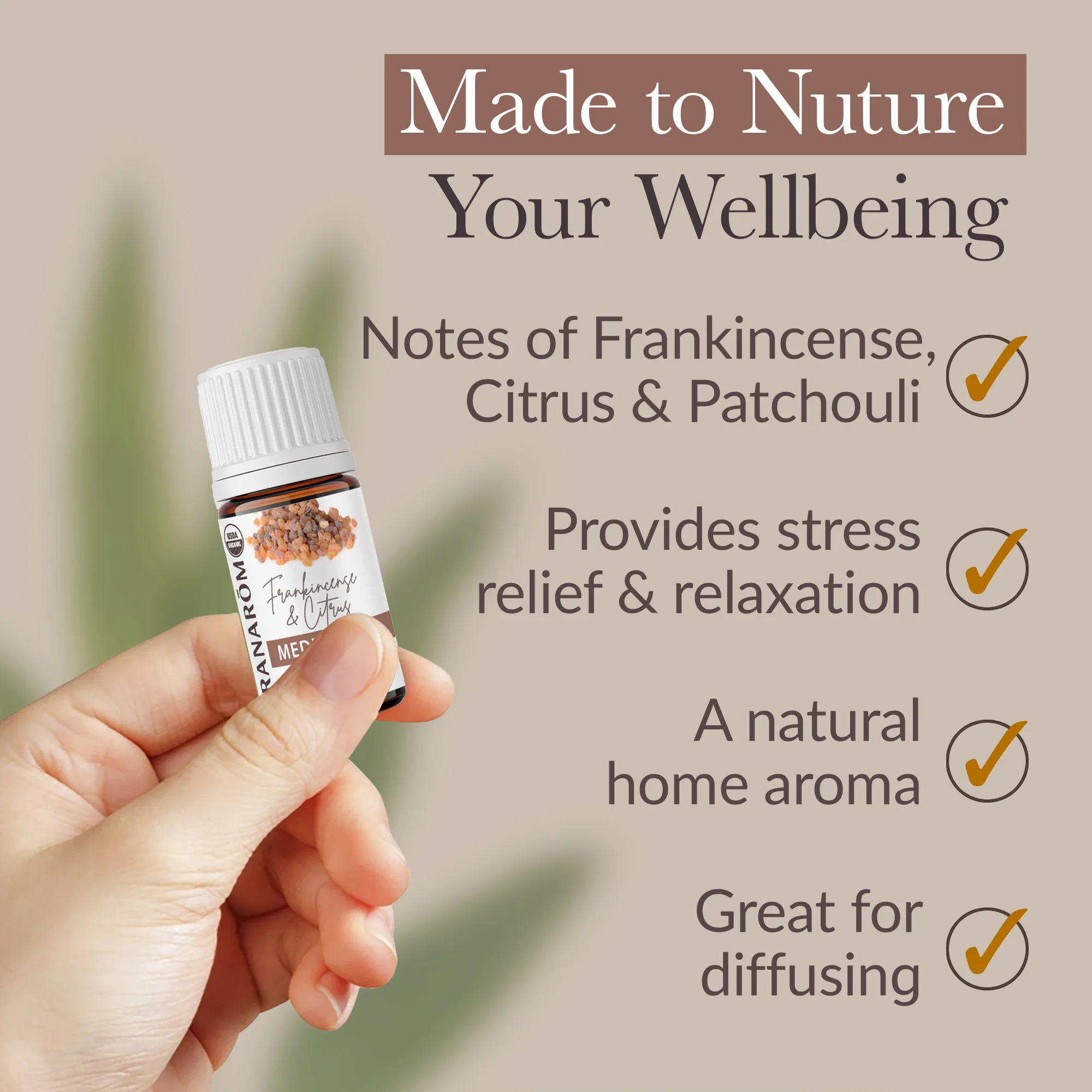 Meditation Essential Oil Diffusion Blend - Bio - Image 4