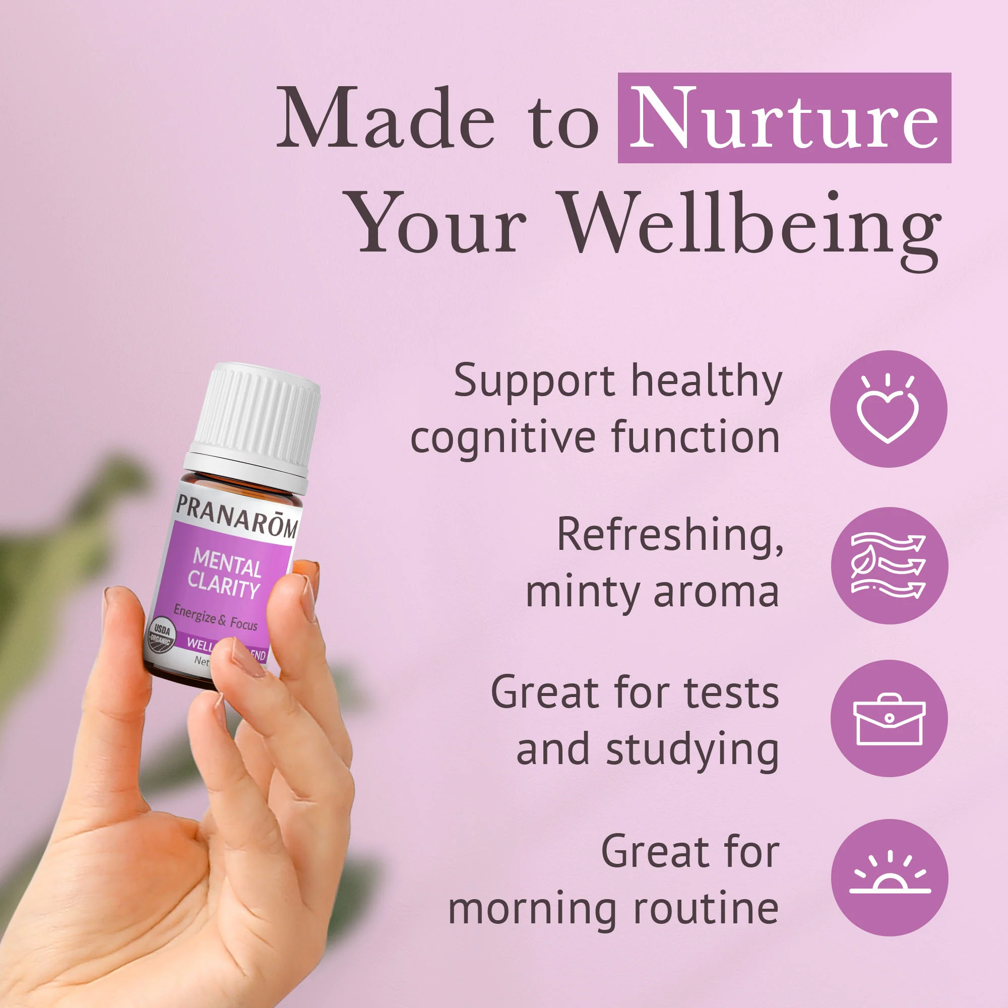 Mental Clarity Essential Oil Wellness Blend - Bio - Image 4