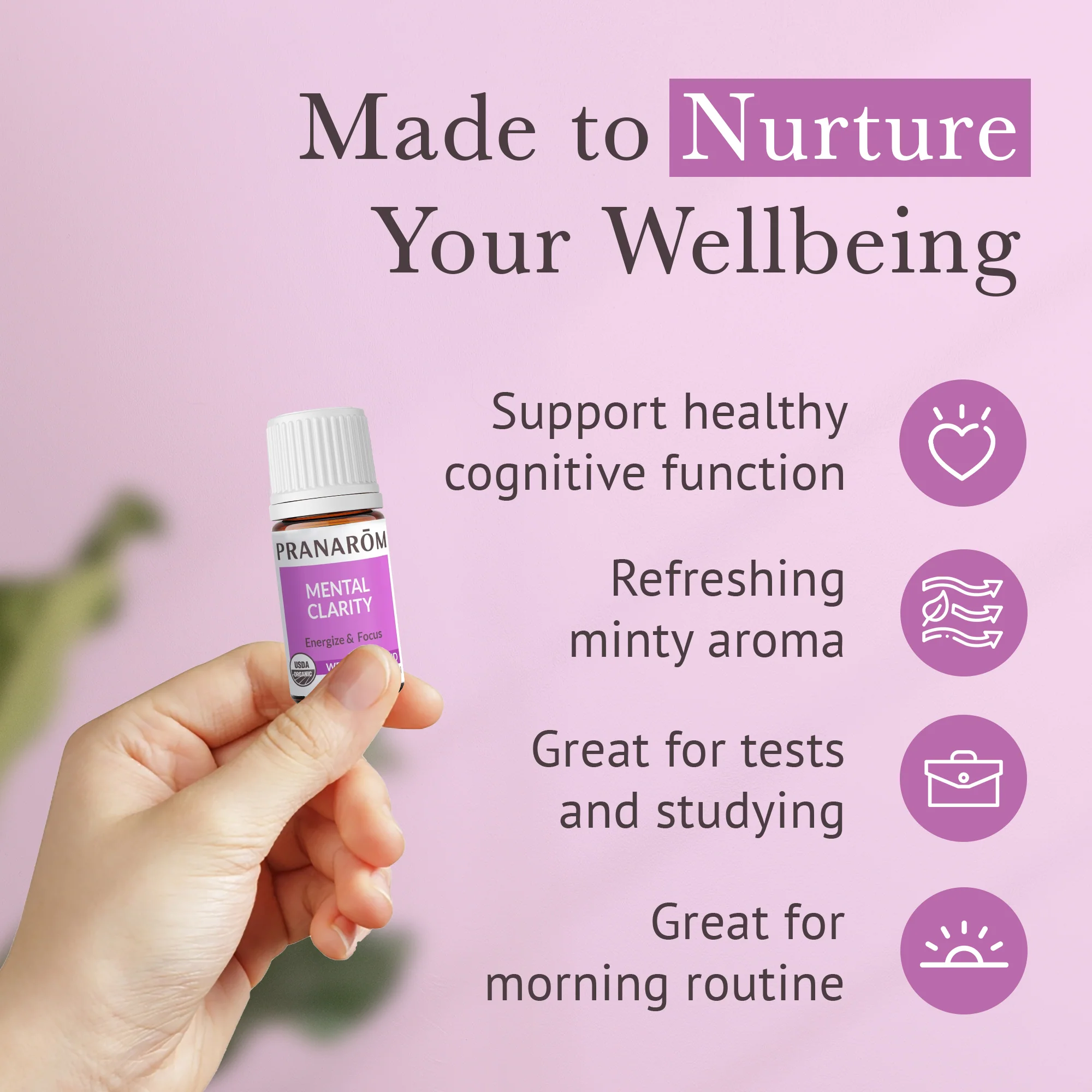 Mental Clarity Essential Oil Wellness Blend - Bio - Image 4