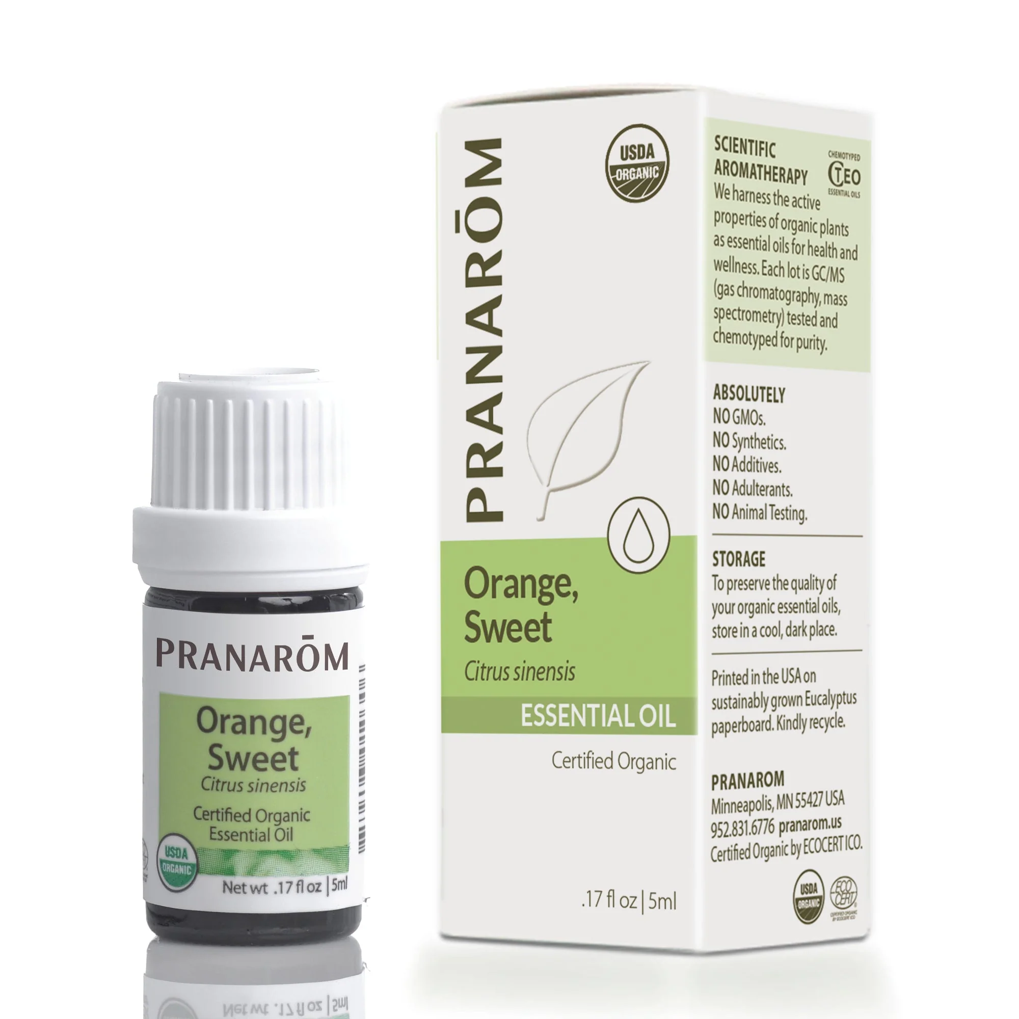 Orange, Sweet Essential Oil - Bio