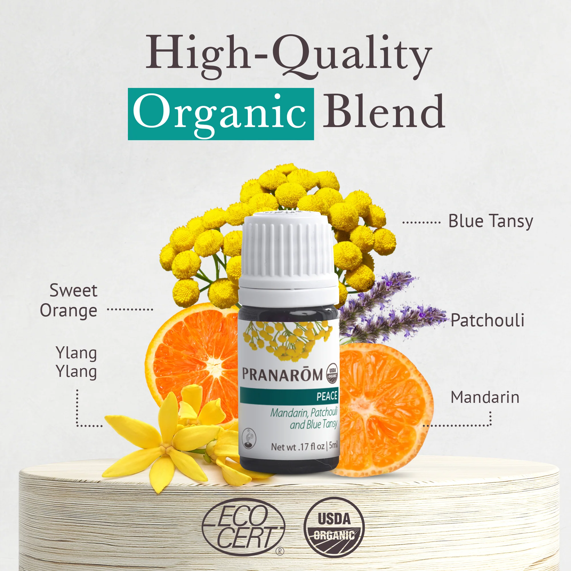 Peace Essential Oil Diffusion Blend - Bio - Image 3