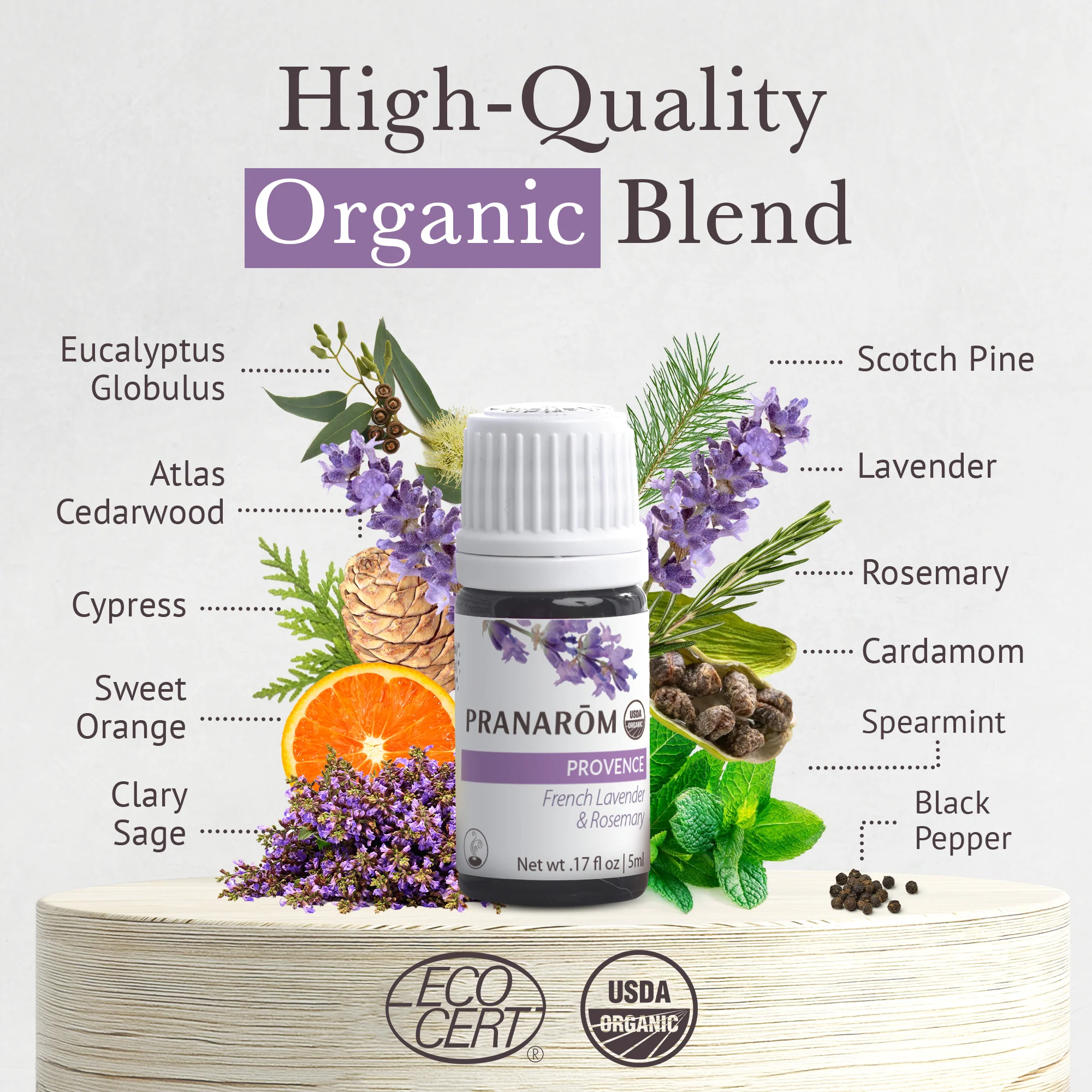 Provence Essential Oil Diffusion Blend - Bio - Image 3