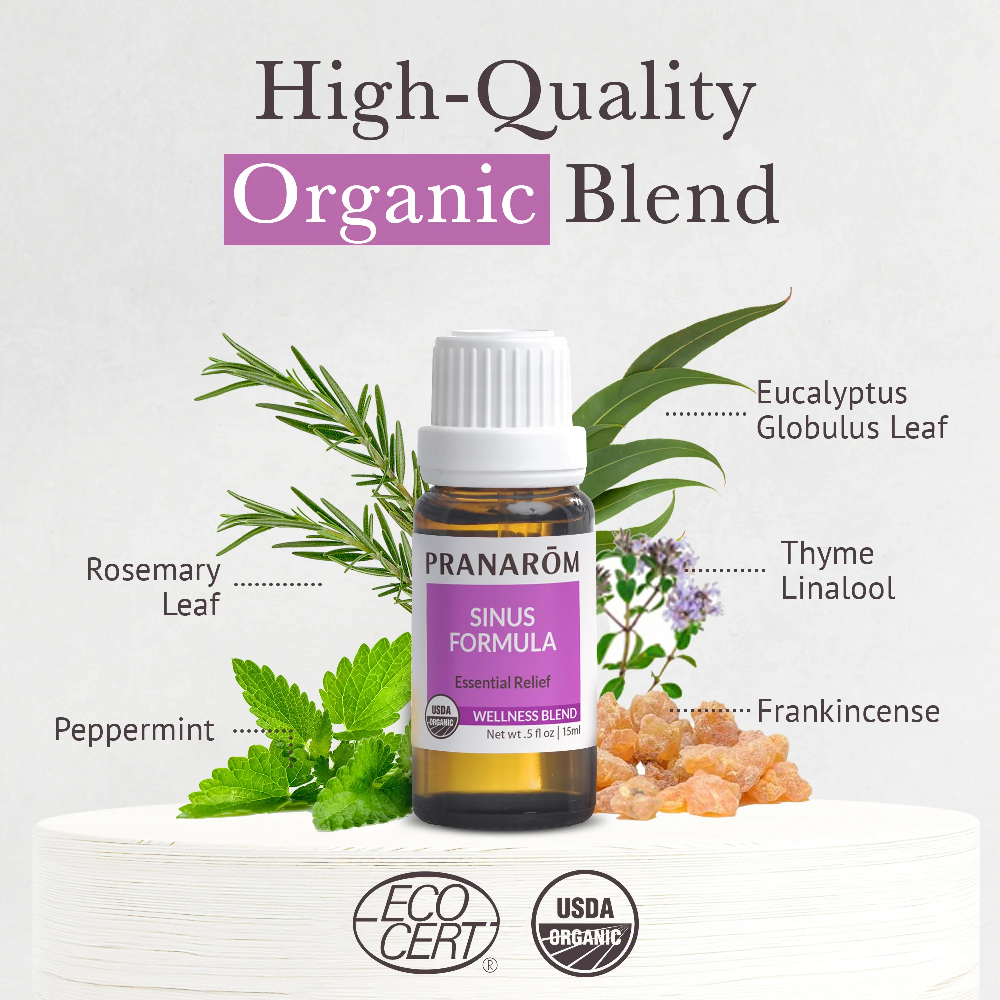 Sinus Formula Essential Oil Wellness Blend - Bio - Image 3
