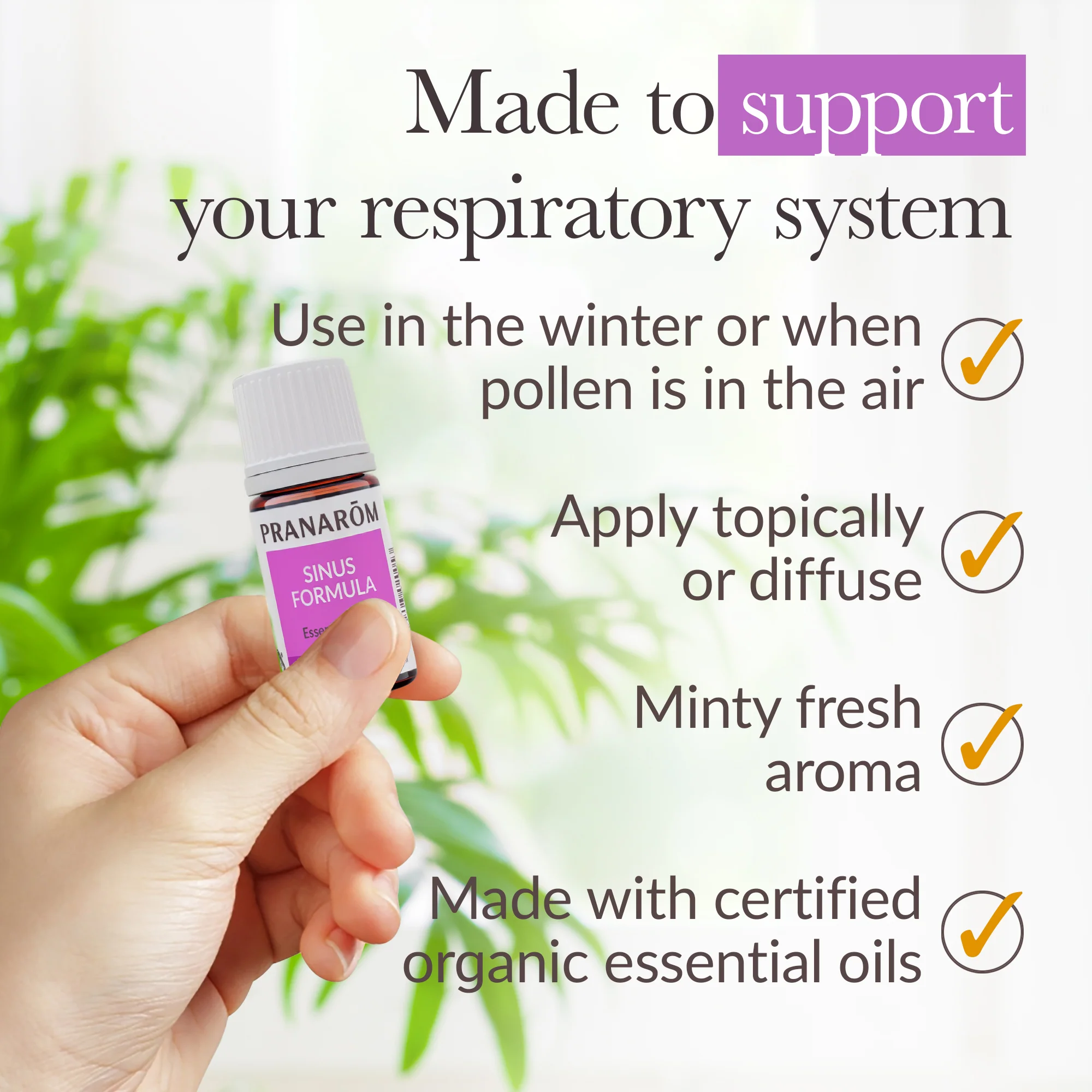Sinus Formula Essential Oil Wellness Blend - Bio - Image 4