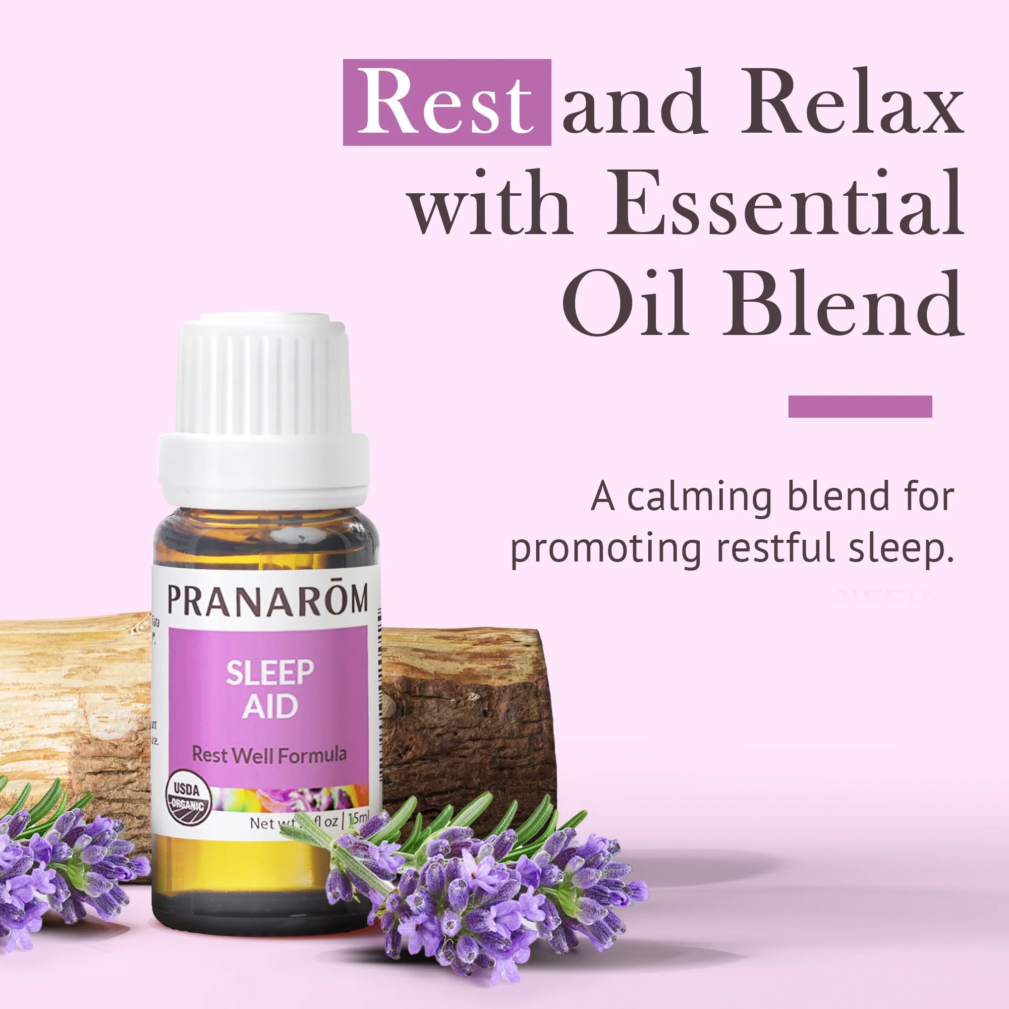Sleep Aid Essential Oil Wellness Blend - Bio - Image 2