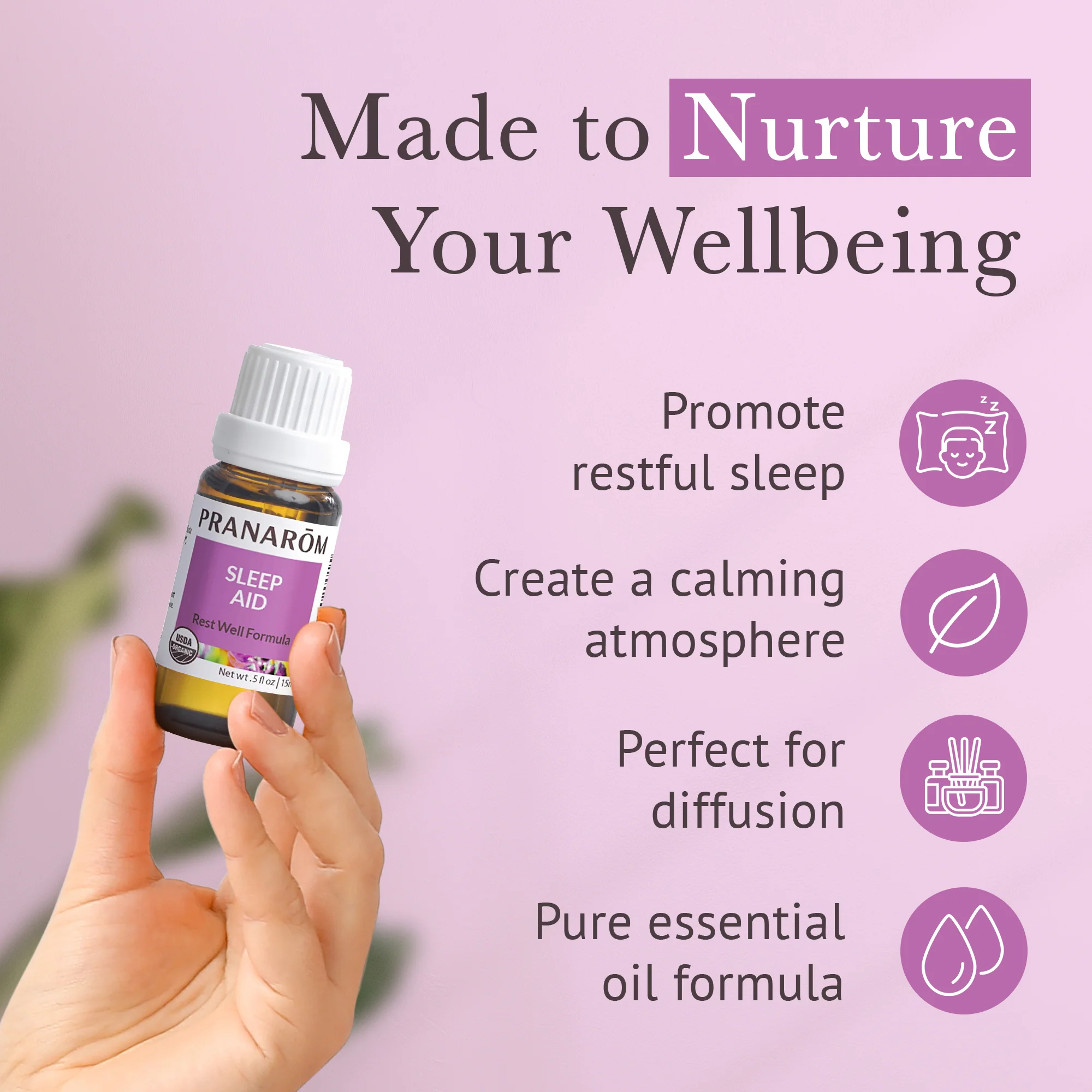 Sleep Aid Essential Oil Wellness Blend - Bio - Image 4