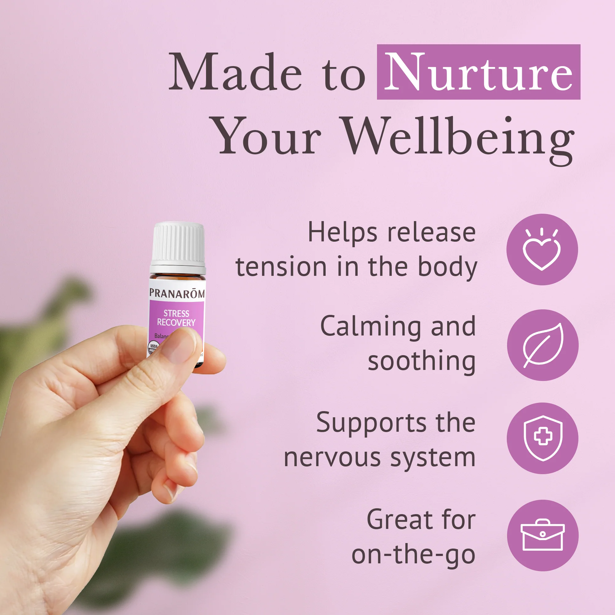 Stress Recovery Essential Oil Wellness Blend - Bio - Image 4