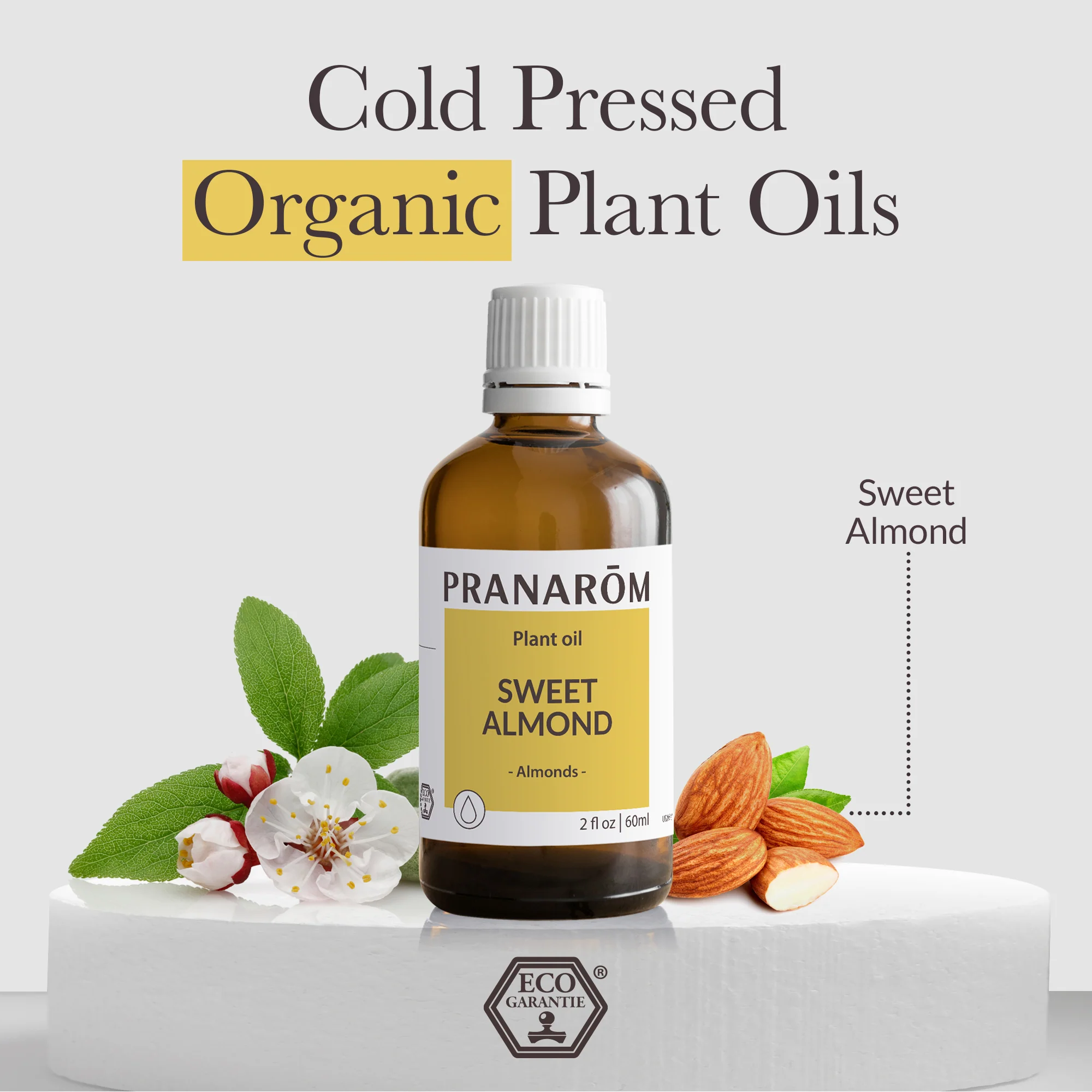 Sweet Almond Virgin Plaint Oil - Bio - Image 3