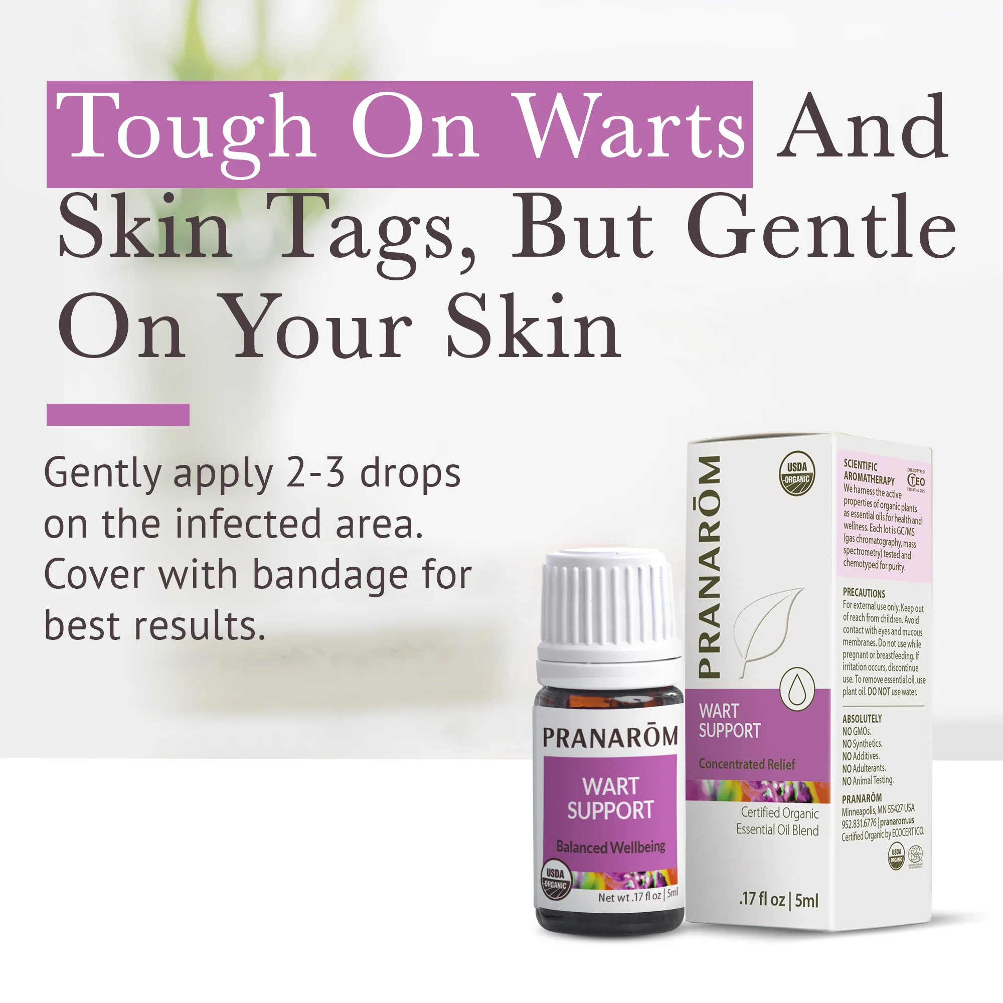 Wart Support Essential Oil Wellness Blend - Bio - Image 2