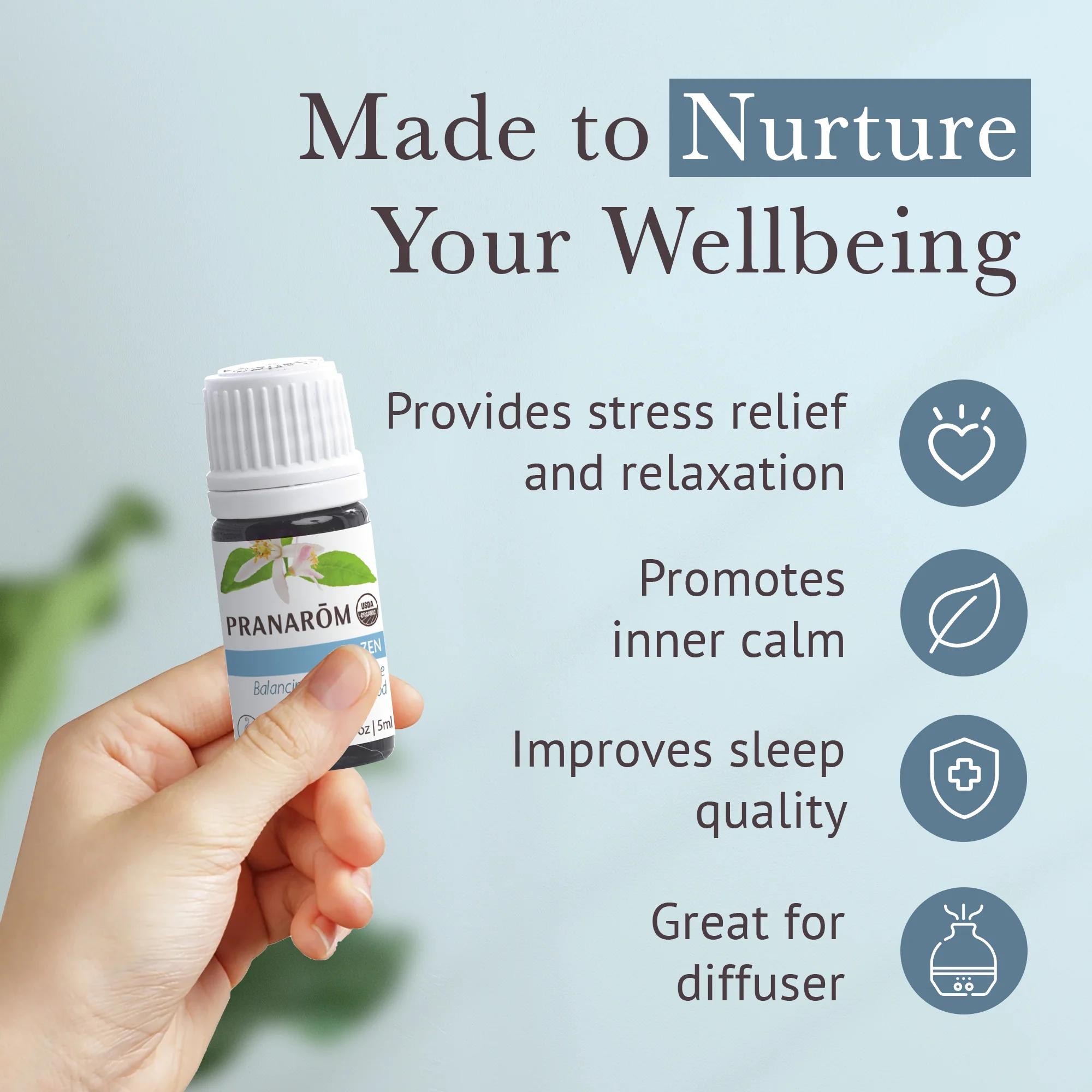 Zen Essential Oil Diffusion Blend - Bio - Image 4